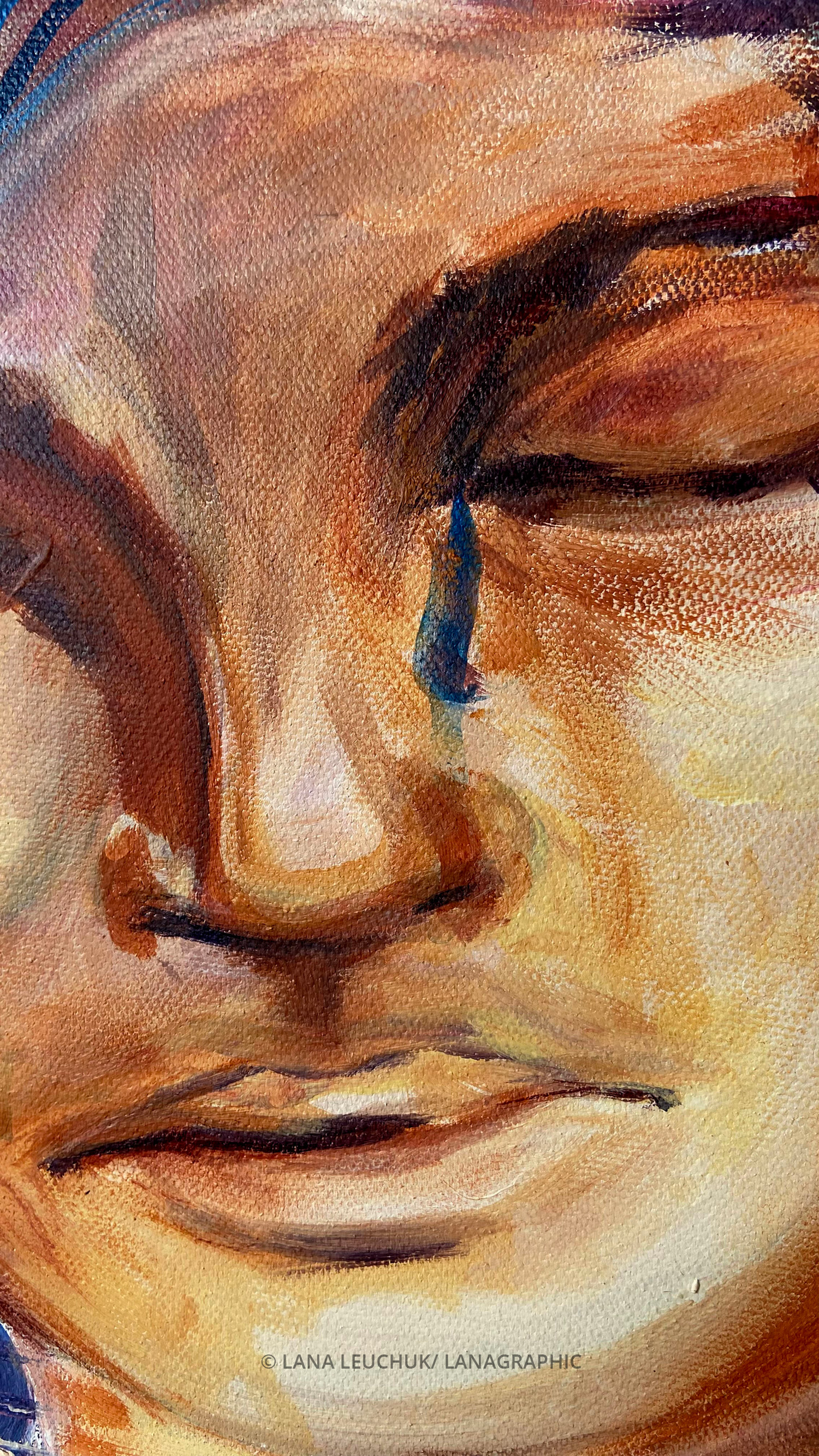 Artist-Lana-Leuchuk-Tears for fears-acrylic-painting-detail1-W