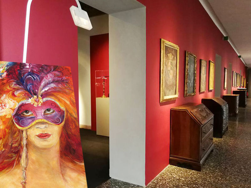 The Girl Behind The Mask-Museum-Mantova-SVETLANA LEUCHUK