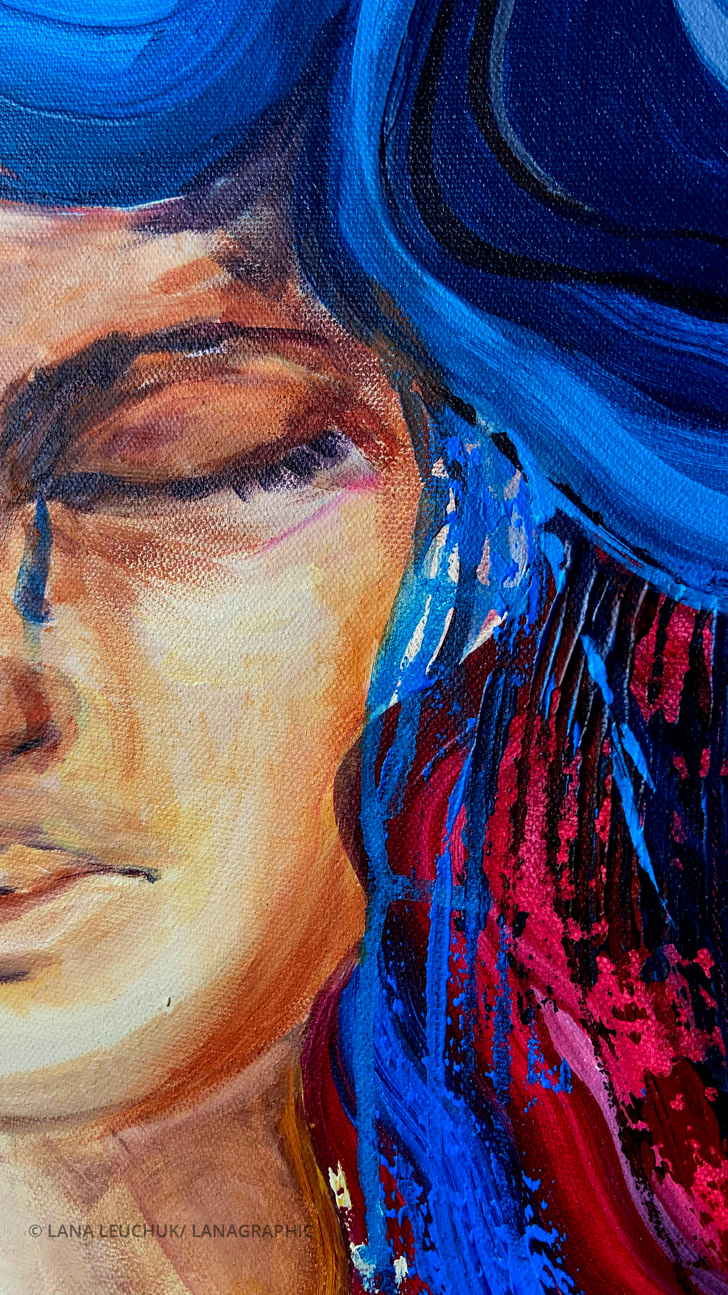 Artist-Lana-Leuchuk-Tears for fears-acrylic-painting-detail3-W